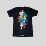 Multi Color Cross Cemetery CH T-shirt