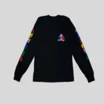 Multi Color Cross Cemetery L/S CH T-shirt