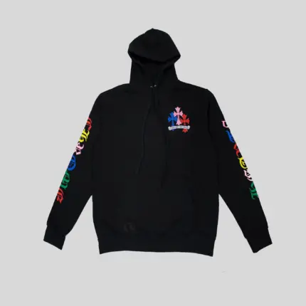 Chrome Hearts Multi Color Cross Cemetery Hoodie